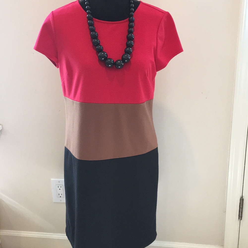 LOFT block dress 10p